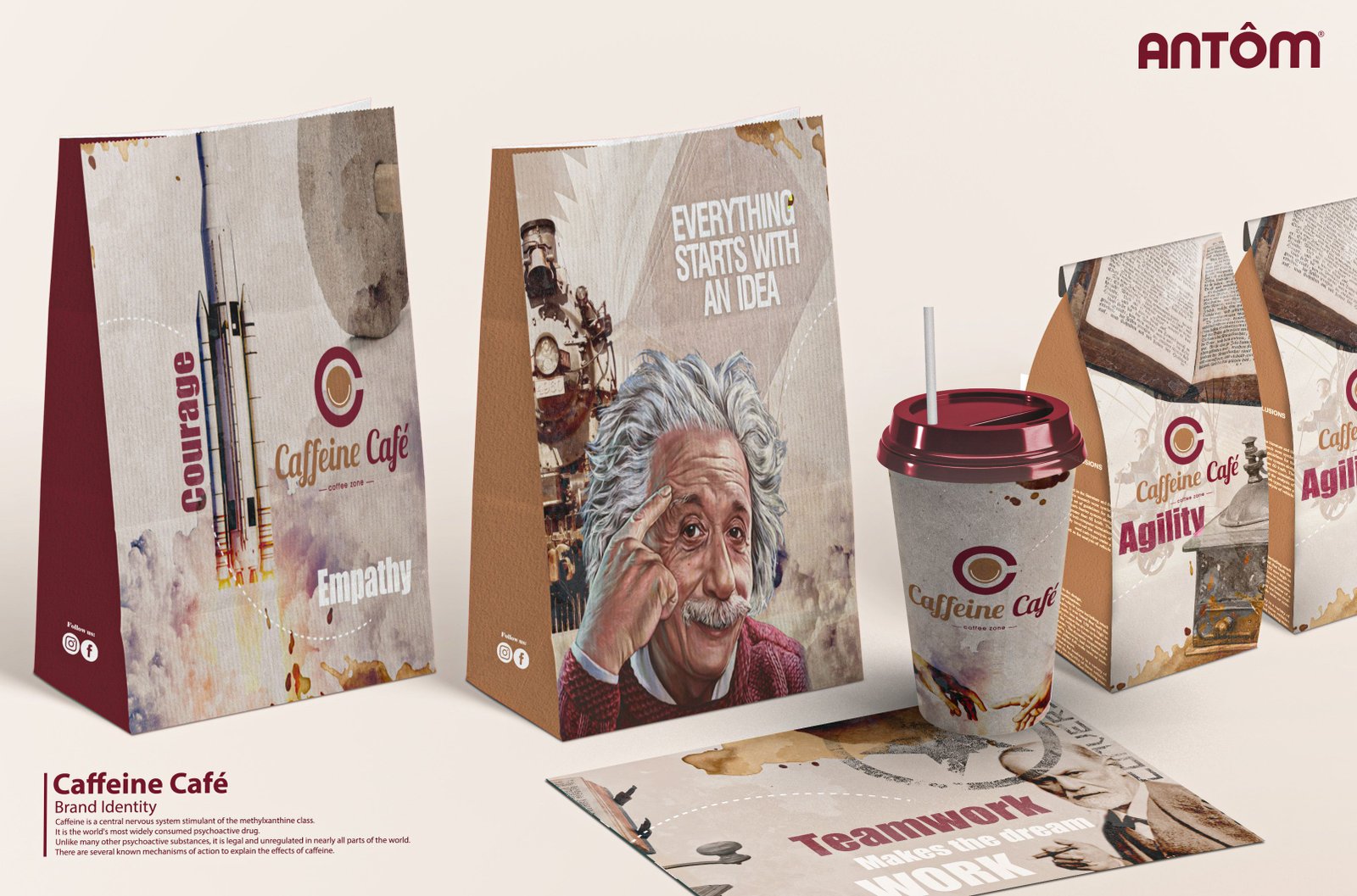 Caffeine Branding and Packaging project